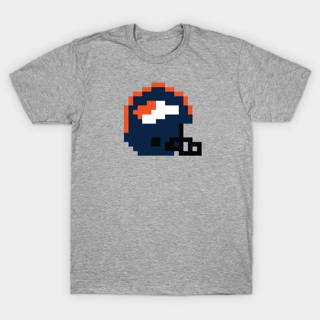 8 Bit Denver Broncos Helment T-Shirt by N8I